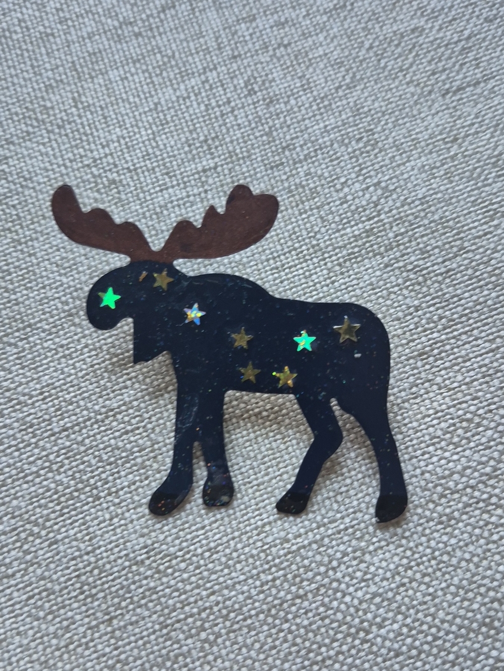 Brand New,Never Worn, Moose Navy Blue With Stars That Glow.